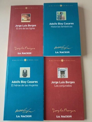 Biblioteca Esencial Borges Bioy Casares. 20 Tomos. Completa. (Usado)