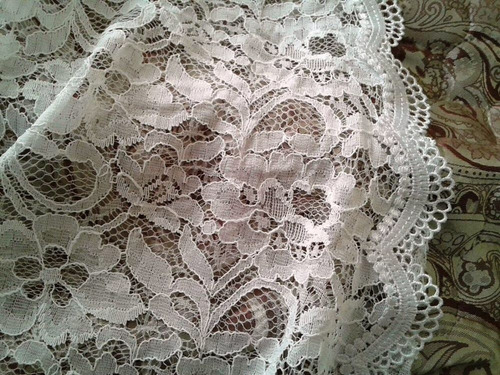 Vestido De Noiva Sereia Renda Francês!cinto E Frete Gratis