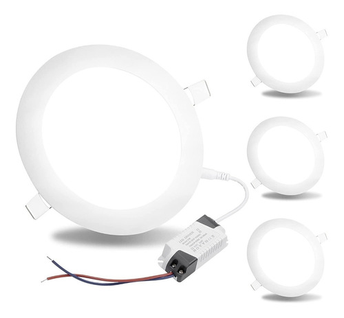 Foco Led Embutido Plafón Led 12w Focos Embutidos Panel Led