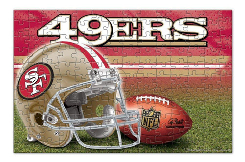 Quebra-cabeça Team Puzzle 150pcs San Francisco 49ers