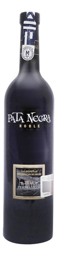 Caja De 6 Vino Tinto Pata Negra Roble 750 Ml