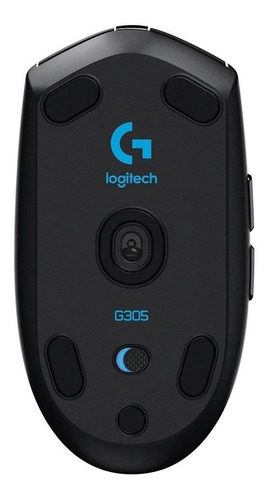 Imagen 6 de 6 de Mouse gamer inalámbrico Logitech Serie G Lightspeed G305 black