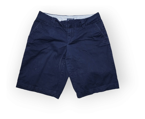 Short Tommy Hilfiger Talla 8 Color Azul Marino De Mujer