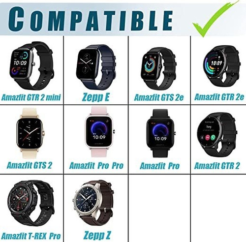 Imagen 2 de 6 de Soporte De Carga Compatible Con Amazfit Gtr 2, Gtr 2e, Gts .
