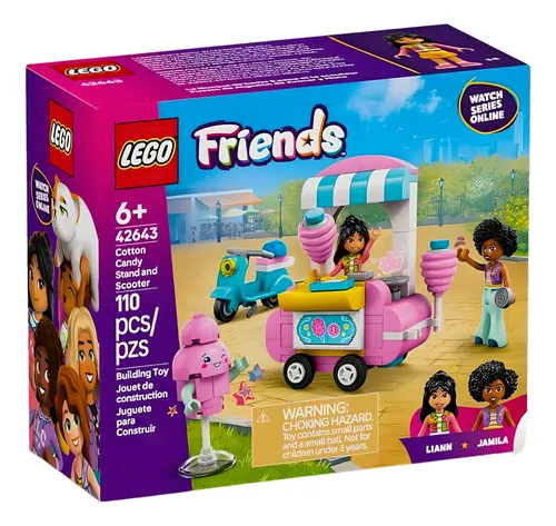 Lego Friends Barraca De Algodão-doce E Motocicleta 42643