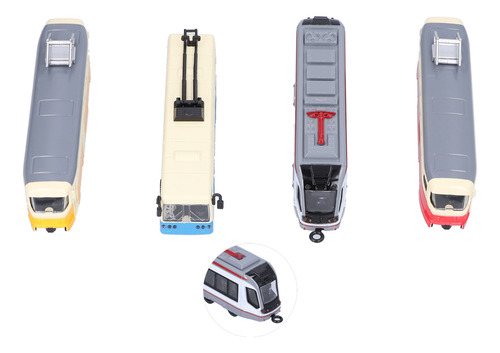 (grupo D) Colección De Maquetas De Autobús, Juguete, Tren De