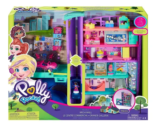 Polly Pocket Mega Centro Comercial Pollyville Mattel