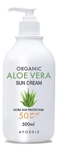 Ayodele Aloe Vera Spf50+ Pa+++ Protector Solar Para Cuerpo Y