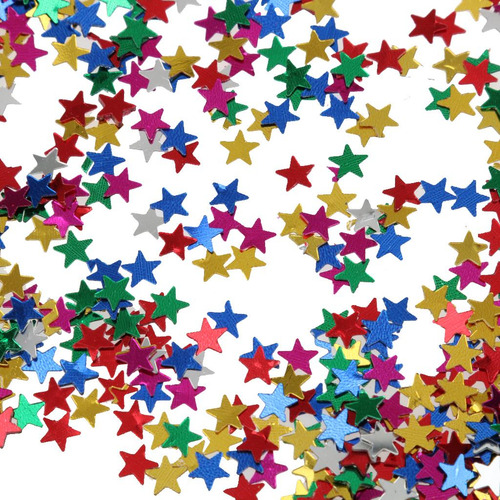 4 Paquete De 3-6 Confeti De Estrellas Brillantes 4 Piezas