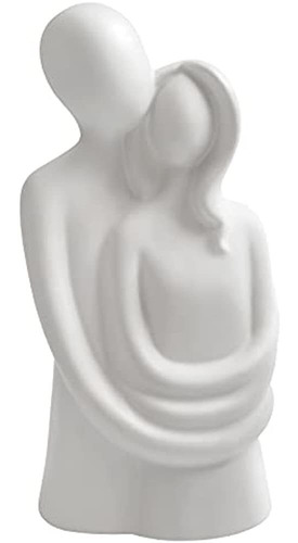 Gaobei Escultura De Cerámica De Pareja Abrazadora, Estatua D