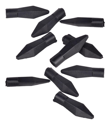 6 X 10 Piezas De Goma De De Cabeza Ancha De 7 Mm Suave Para