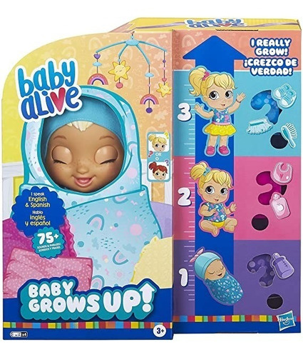 Imagen 1 de 6 de Baby Alive Bebé Que Crece