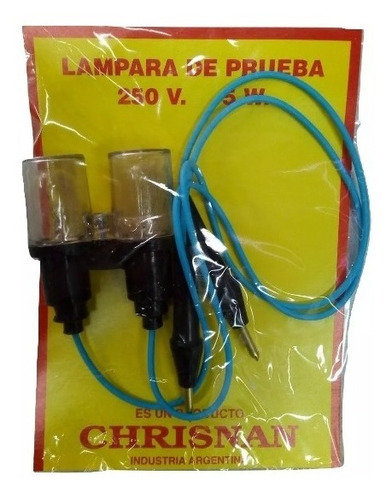 Lampara 5w Con Puntas De Prueba Para 220/380 Volts 