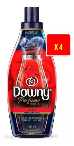 Suavizante Concentrado Downy Nuevo Paixão X 4 Unidades