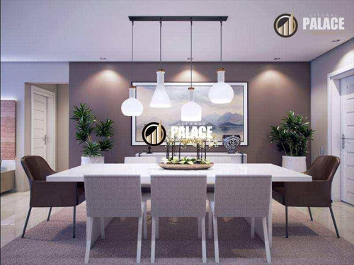 Apartamento Duplex Com 4 Dormitórios À Venda, 252 M² Por R$ 2.500.000,00 - Canto Do Forte - Praia Grande/sp - Ad0002