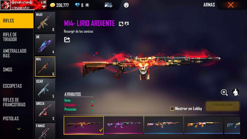 Imagen 2 de 6 de Vendo Cuenta Free Fire