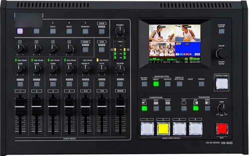 Roland Vr-4hd 6 - Mesa De Mezclas Hd Av