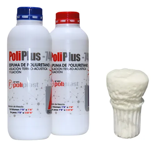 Poliuretano Expandido Espuma - Kit X 2 Kg - Aislación