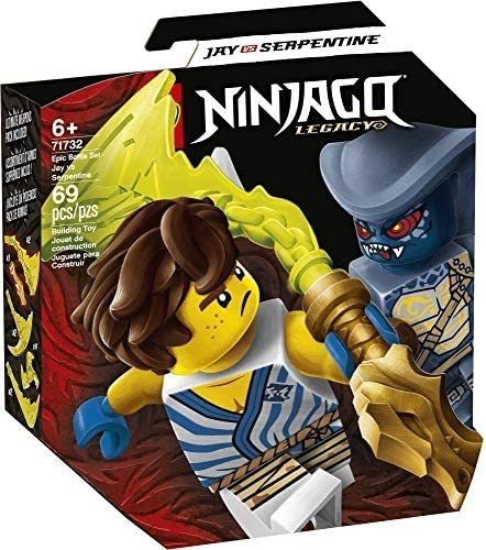 Set De Construc Lego Ninjago Jay Vs. Serpentine 71732