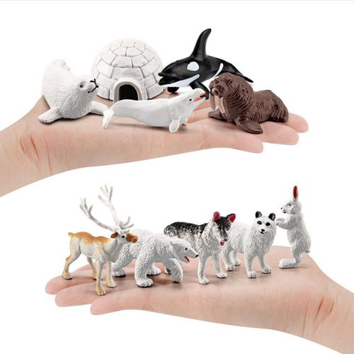 Figuras Animal Learning Models, 10 Unidades, Círculo, Océano