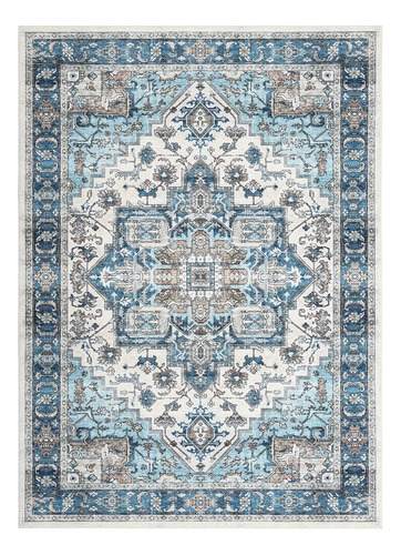 100*150cm Casa Alfombra Resistente Al Desgaste Persa Vintage