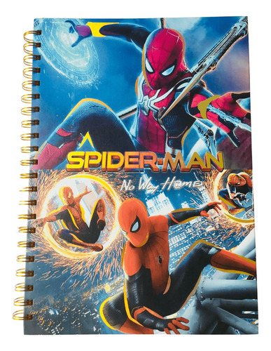 Cuaderno Grande Universitario Marvel Spiderman 100 Hojas