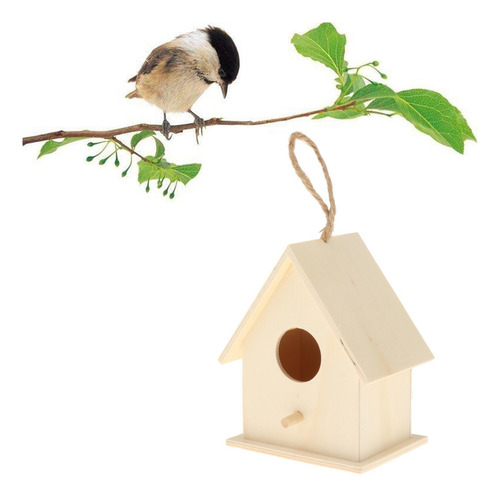 Comederos De Pájaros Casa Para Colgar Exterior A Estilo6