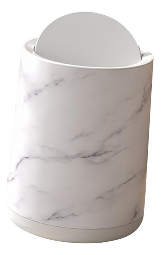 Papelera De Mármol Para Baño, Diseño Minimalista