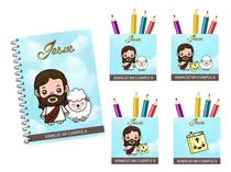 Comprar Kit Imprimible Souvenir +libro Colorear. Religiosos P Niños