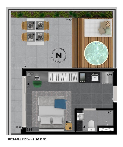 Imagem 24 de 25 de Studio Residencial Para Venda, Consolação, São Paulo - St6827. - St6827-inc