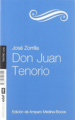 Libro Don Juan Tenorio (coleccion Biblioteca Edaf Teatro 019