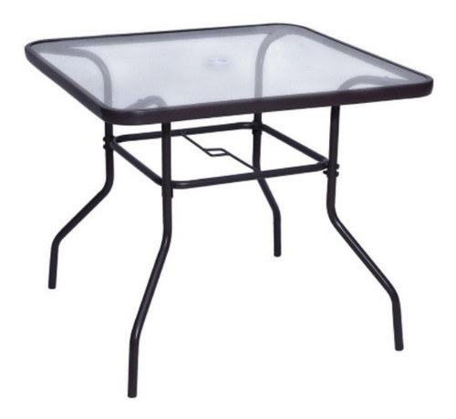 Juego De Jardín O Terraza. Mesa Con 4 Sillas Y Sombrilla.