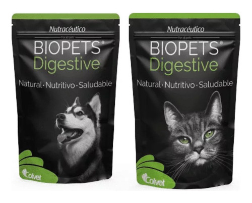 Bio Pets Digestive Nutraceútica Por 30 Gomitas Perros/gatos