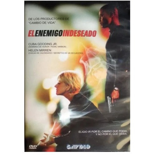 El Enemigo Indeseado - Cuba Gooding Jr - Dvd - Original!!!