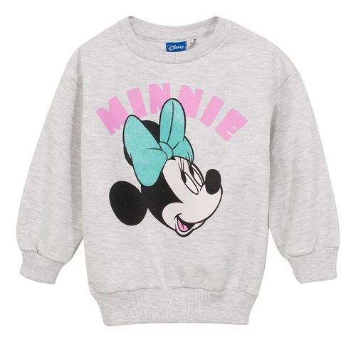 Buzo Minnie Overside Niñas T1 A 4 Años Original Disney