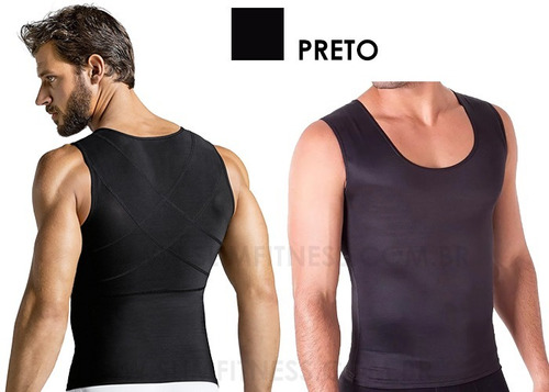 Imagem 1 de 7 de Kit Com 2 Modelador Masculino Melhore Postura Reduza Medidas