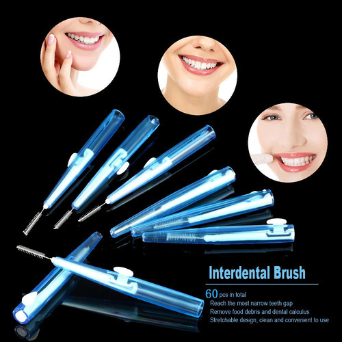 Cepillo Interdental Push-pull 0.7 Mm Cuidado Oral Color