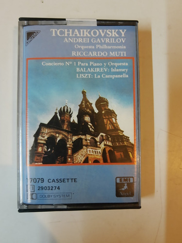 Ca 0075 - Tchaikovsky Concierto 1 Piano Y Orquesta - Muti 