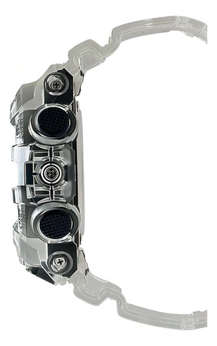 Reloj Casio Ga700ske7a Para Hombre Original Semi-trasparente Color De La Correa Semi-transparente Color Del Bisel Semi-transparente Color Del Fondo Gris