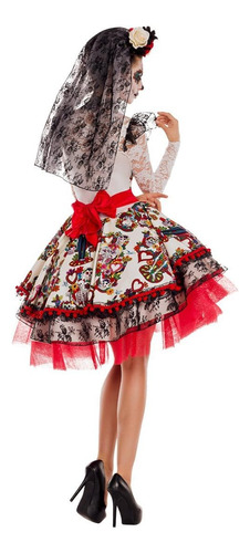 Disfraz De La Novia Para Mujer De Party King, Talla Xl