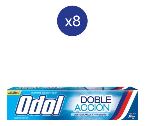 Pack Crema Dental Odol Doble Acción 90 Gr