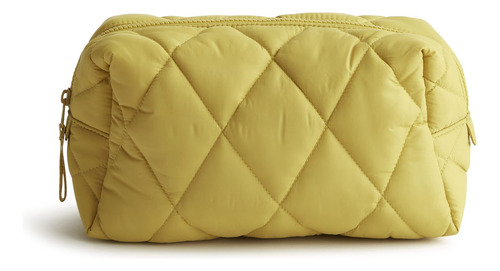 Bolsa De Cosméticos Vera Bradley De Nylon Grande Golden Oliv