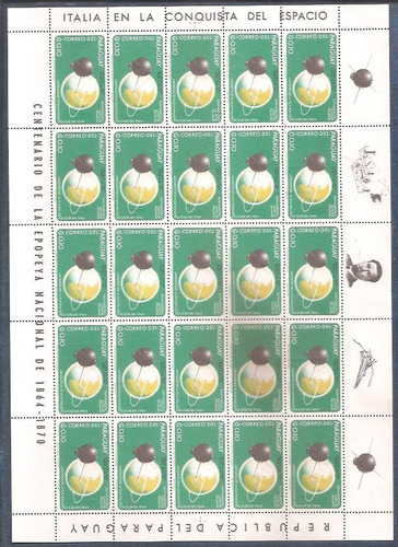 Paraguay 1966 150 Series Completas En Planchas