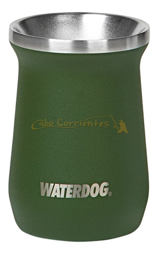 Imagen 3 de 10 de Mate Termico Vaso Acero Inoxidable Waterdog Zoilo 240 Ml