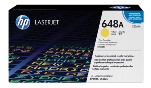 Toner 646a Yellow Laserjet Original Hp