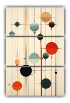Comprar 100x150cm Cuadro Minimalista Conexiones Mic Amarillo Y Blanc