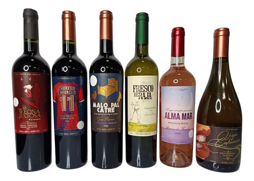 6x Vinos Insolentes Gran Reserva Alma Mar 750ml