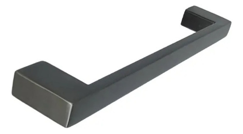 Porta Toalha De Parede Guriri 50cm Inox Grafite Padrão Docol