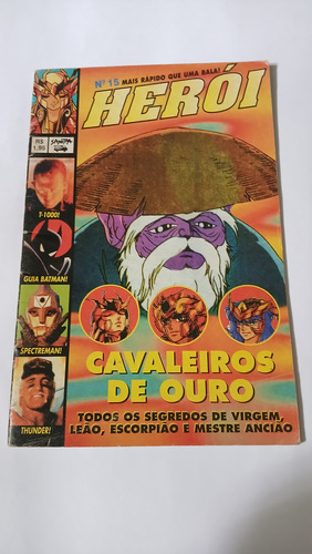 Revistas Herói Antigas N°11, 15 E 16 Anos 90 (Usado)