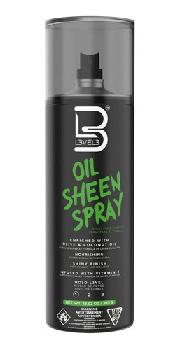 Oil Sheen Spray L3vel 3-cabello - mL a $164